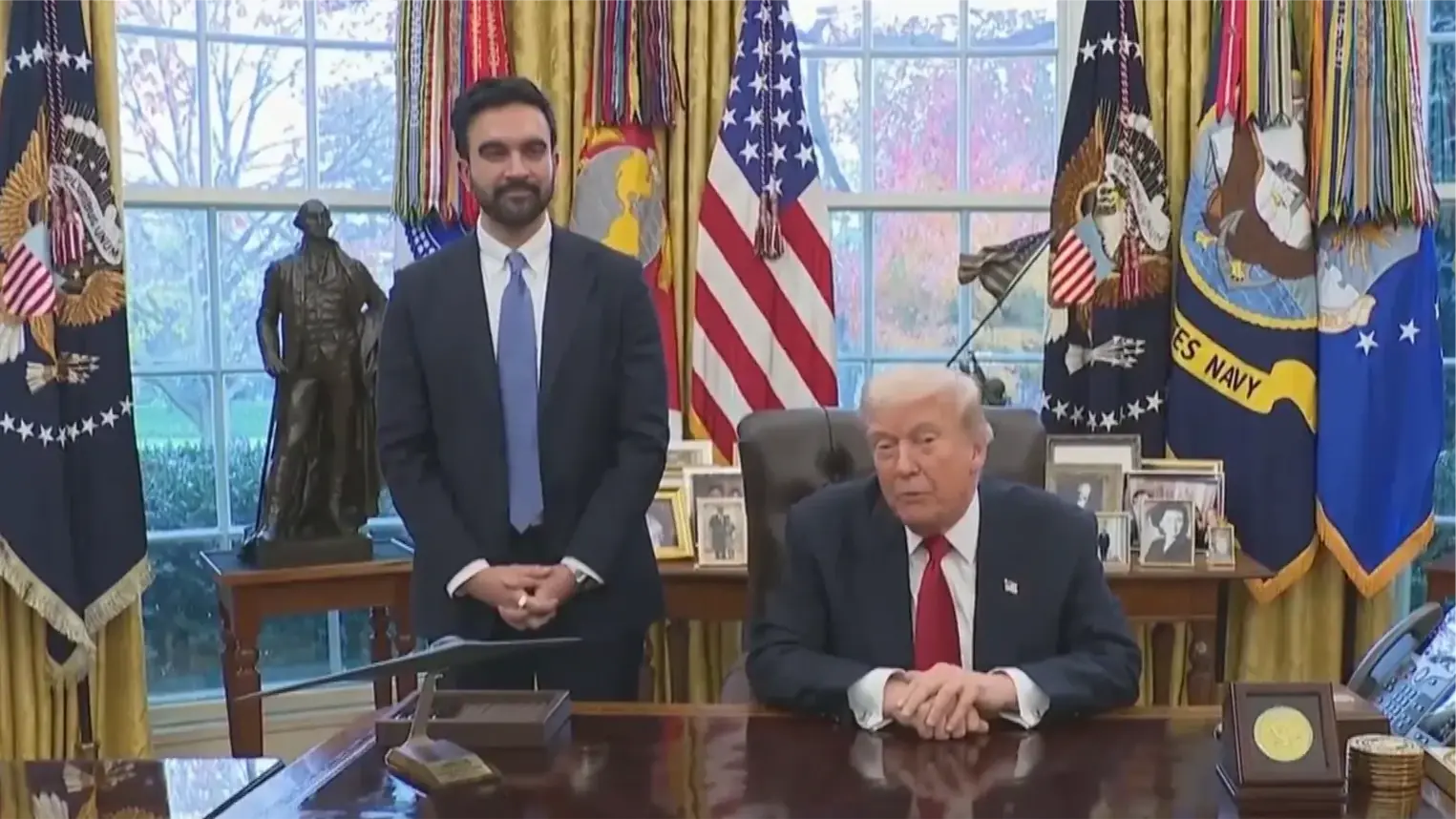 Ông Trump tiếp Thị trưởng đắc cử New York tại Nhà Trắng